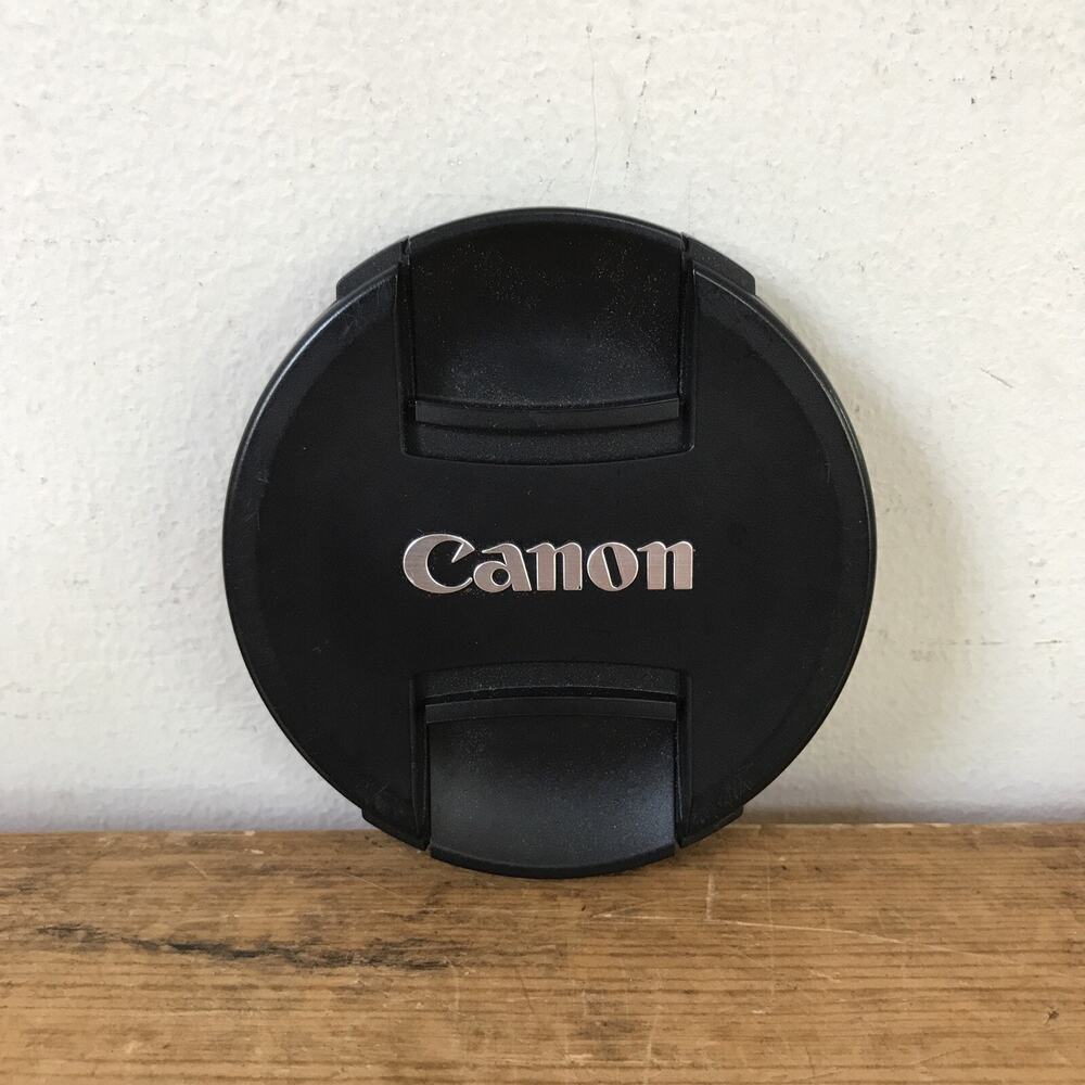 Canon OEM 77mm Black Camera Lens Cap E-77II Made in Japan
